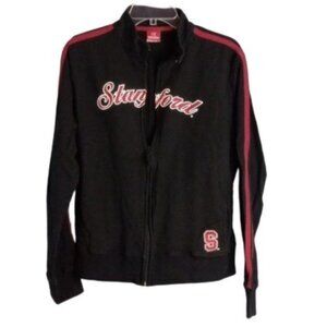 Colosseum Athletics XL Stanford University Boys Black Red Full-Zip Track Jacket